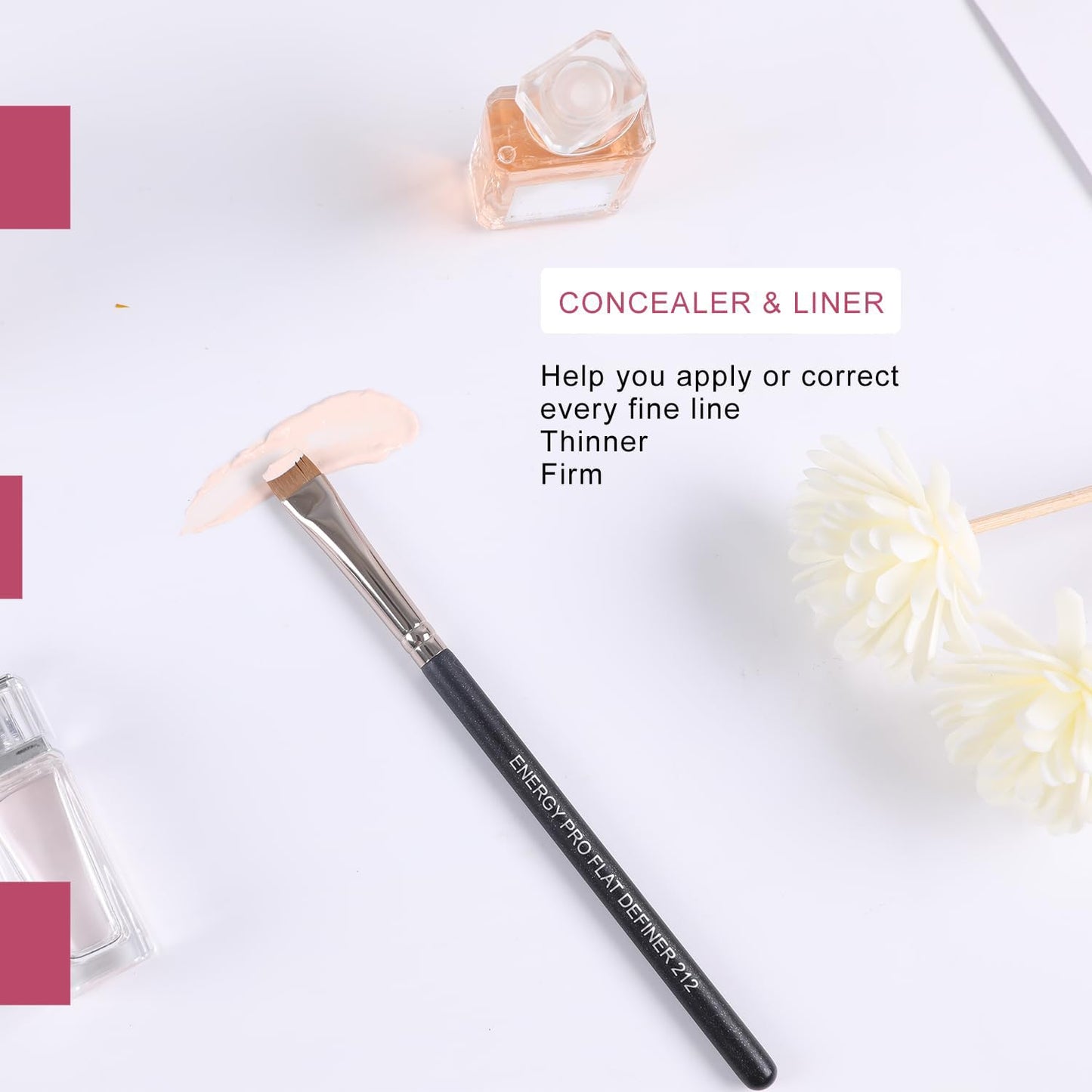 ENERGY Flat Definer Makeup Brush 212 Beauty and Personal Care ENERGY