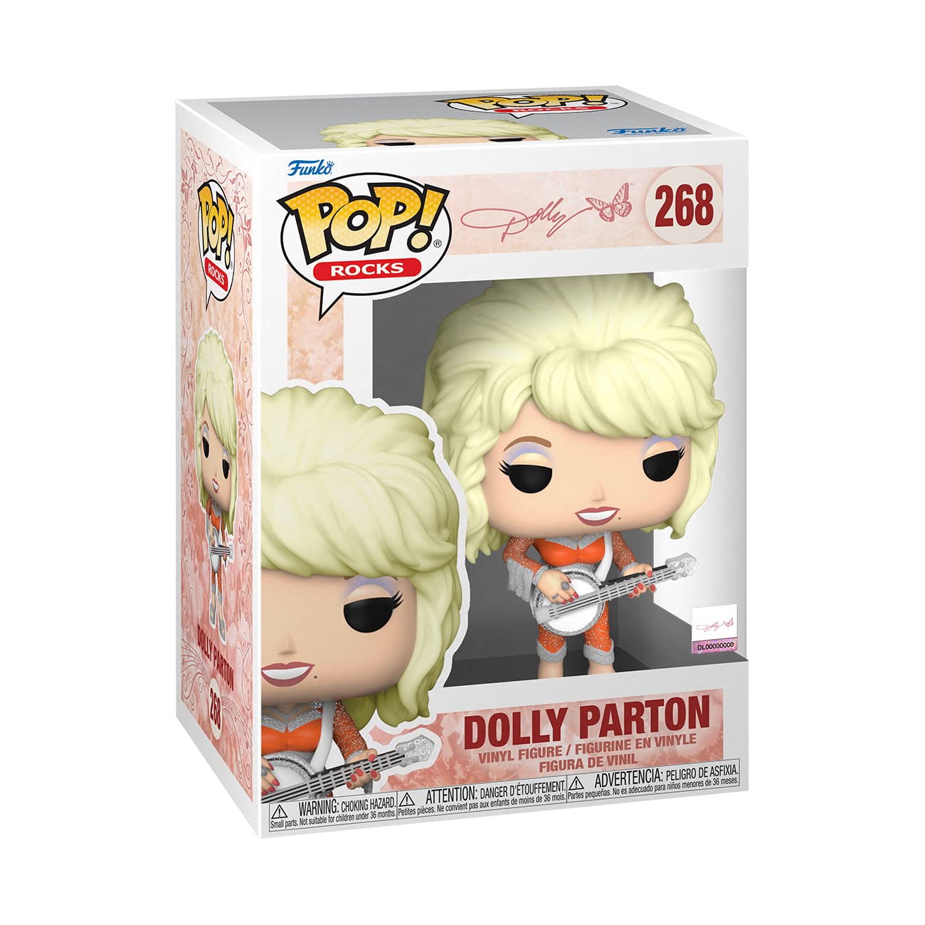 Funko POP! Rocks: Dolly Parton - Collectable Vinyl Figure - Gift Idea - Official Merchandise - for Kids & Adults - Music Fans - Model Figure…