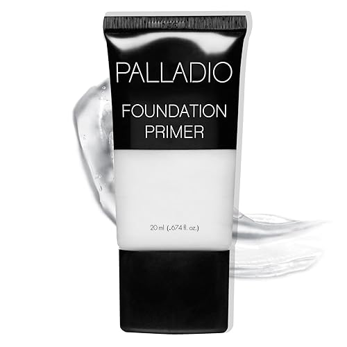 Palladio Foundation Primer, Lightweight and Velvety Primer with Aloe Vera and Chamomile, Wear Alone or As Foundation Base, Minimizes Fine Lines