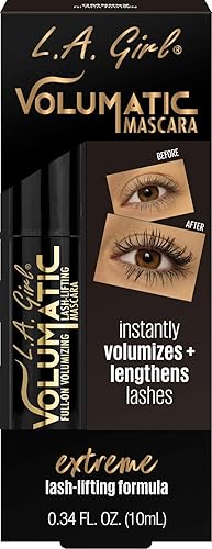L.A. Girl Volumatic Mascara, Black Brown GMS652