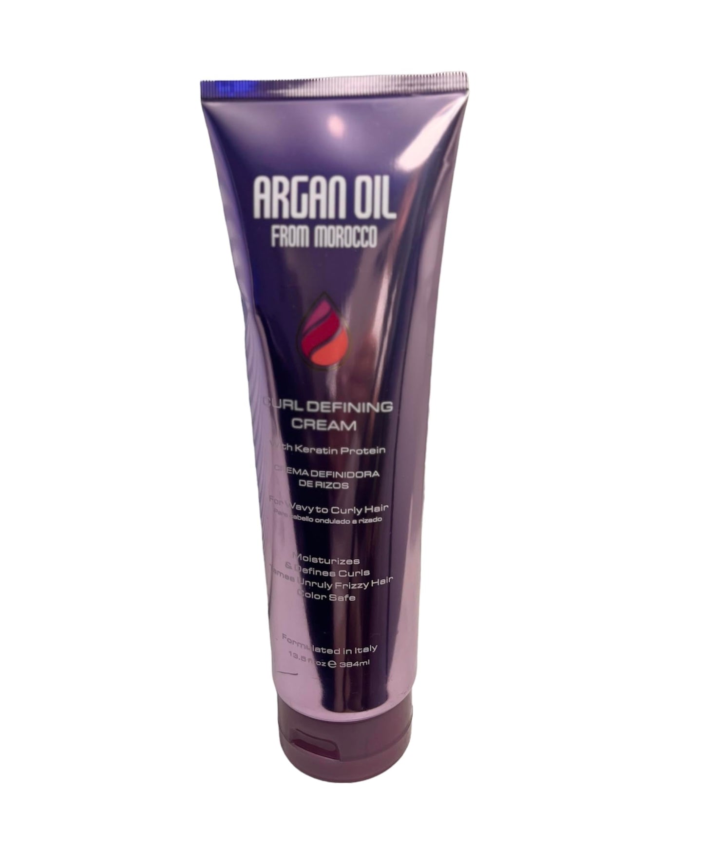 Argan Oil from Morocco Curl Defining Cream with Keratin & Silk Protein, 13 fl.oz. (384 ml)