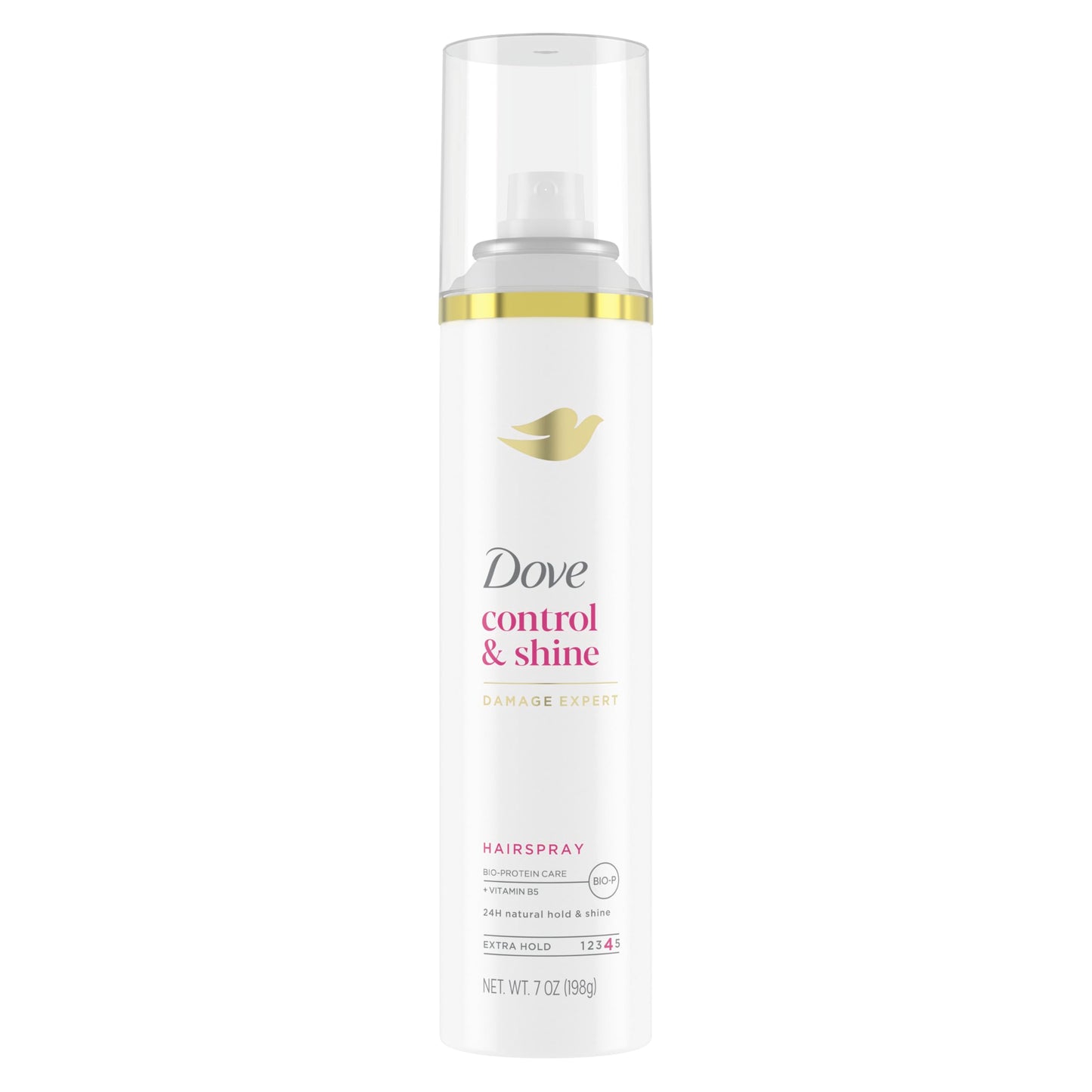 Dove Style + Care Hairspray Strength Shine Extra Hold, 7 Ounce