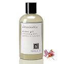 Nabila K Honeysuckle Shower Gel, Travel Size Refreshing Body Wash with Jasmine & Rosemary, 2 oz - Naturally Derived, Sulfate-Free, Paraben-Free - Made Beauty & Personal Care Nabila K