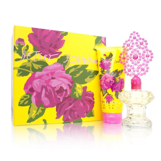Betsey Johnson by Betsey Johnson for Women 2 Piece Set Includes: 3.4 oz Eau De Parfum Spray + 6.7 oz Bath & Shower Gel Beauty & Personal Care Betsey Johnson