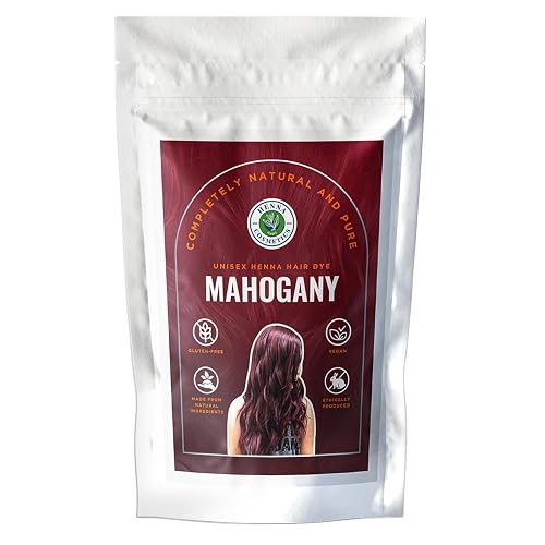 Henna Cosmetics Henna Hair Dye, Mahogany, 100g + Free 50g Henna