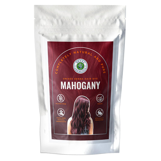 Henna Cosmetics Henna Hair Dye, Mahogany, 100g + Free 50g Henna