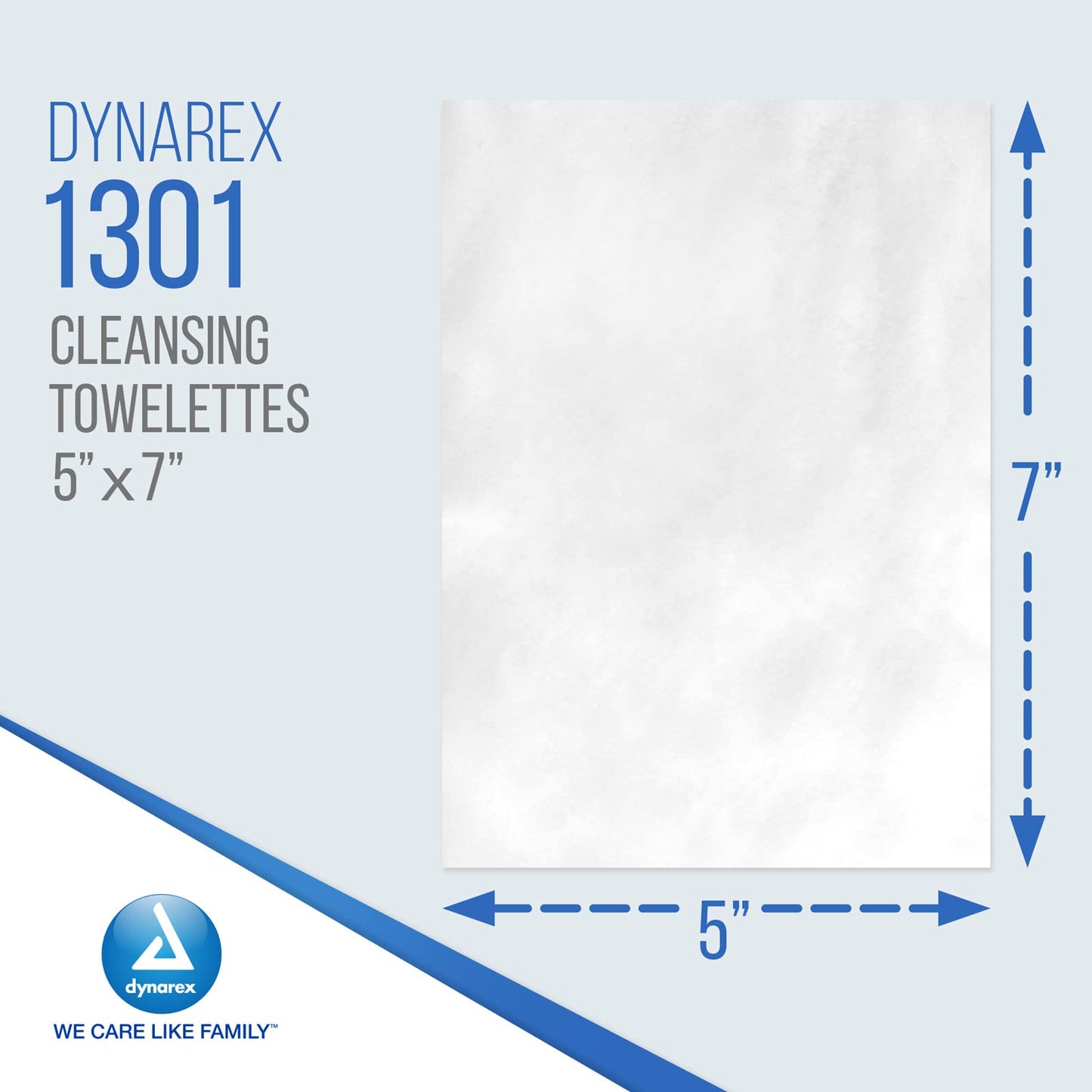 Dynarex Cleansing Towelette, 100 Count (Pack of 5)
