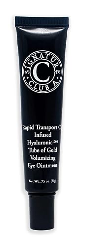 Signature Club A Rapid Transport C Infused Hyaluronic 1000 Tube of Gold Volumizing Eye Ointment
