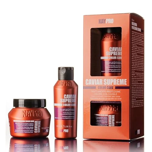 KAYPRO Caviar Mini Kit - Shampoo & Mask (2x100ml)., Clear