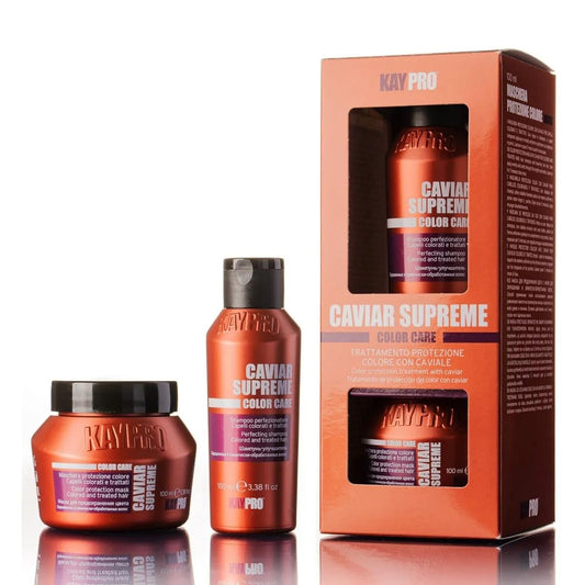 KAYPRO Caviar Mini Kit - Shampoo & Mask (2x100ml)., Clear