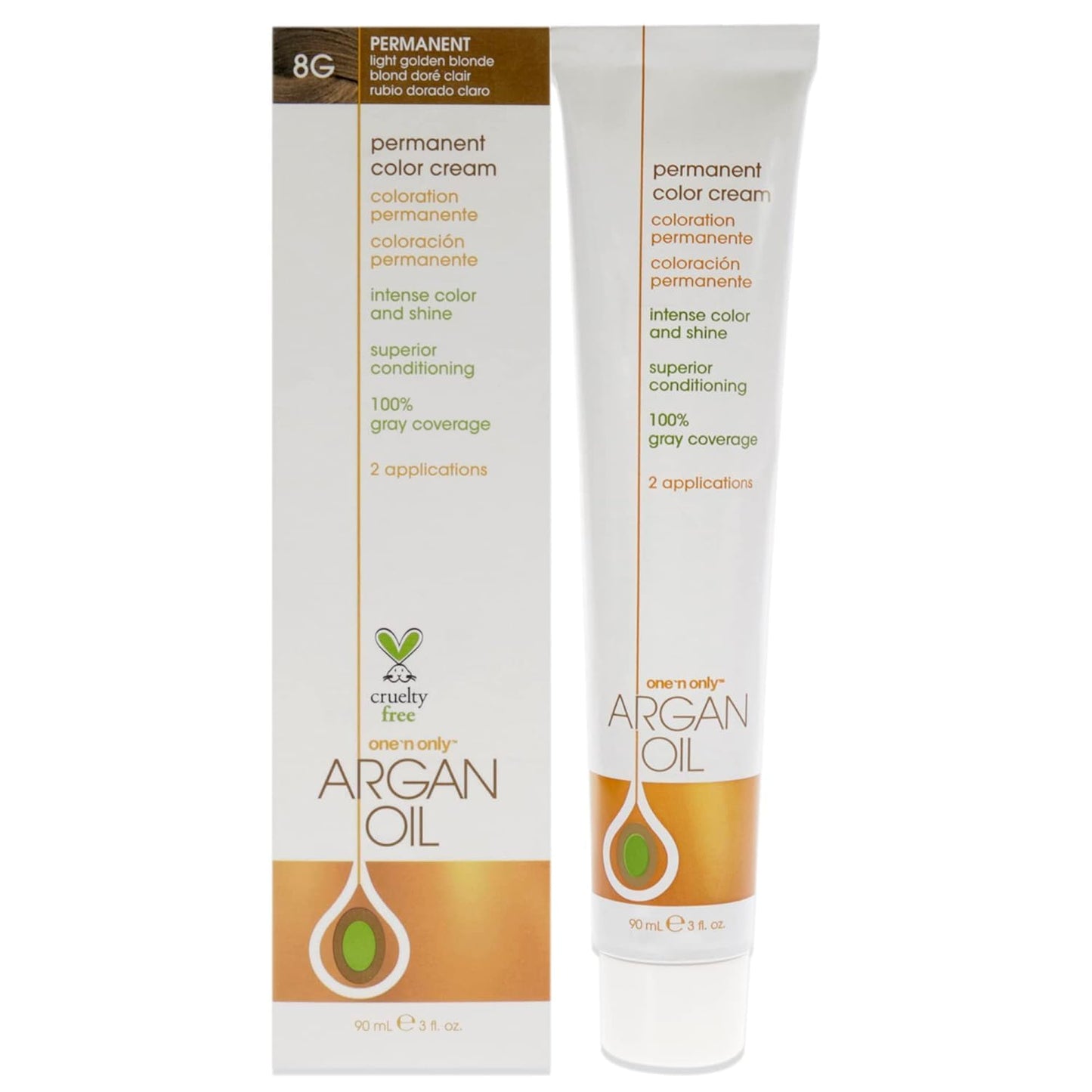 One N' Only Permanent Hair Color - Permanent Hair Dye Made with Argan Oil - Delivers Rich, Accurate Tones with Gray Coverage - Improves Moisture