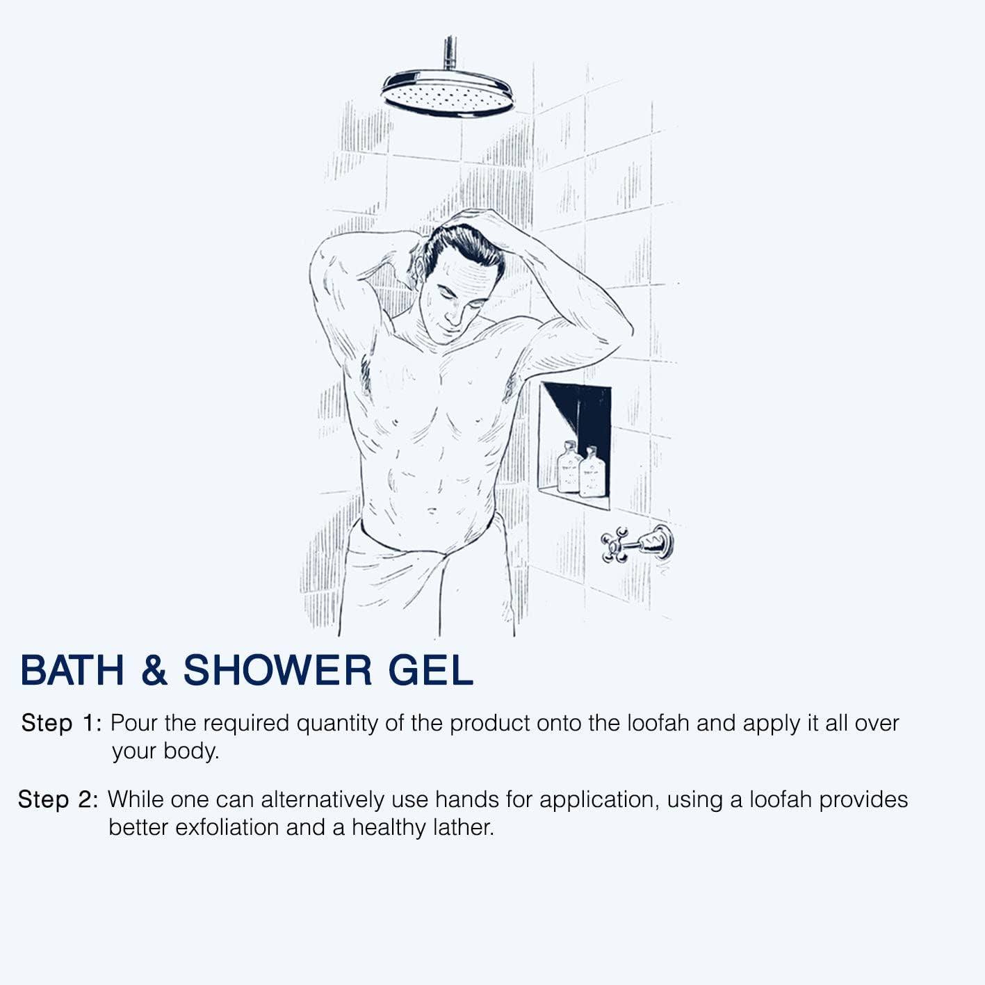 Truefitt & Hill 1805 Bath & Shower Gel, For Men 200Ml, 6.7 Ounce