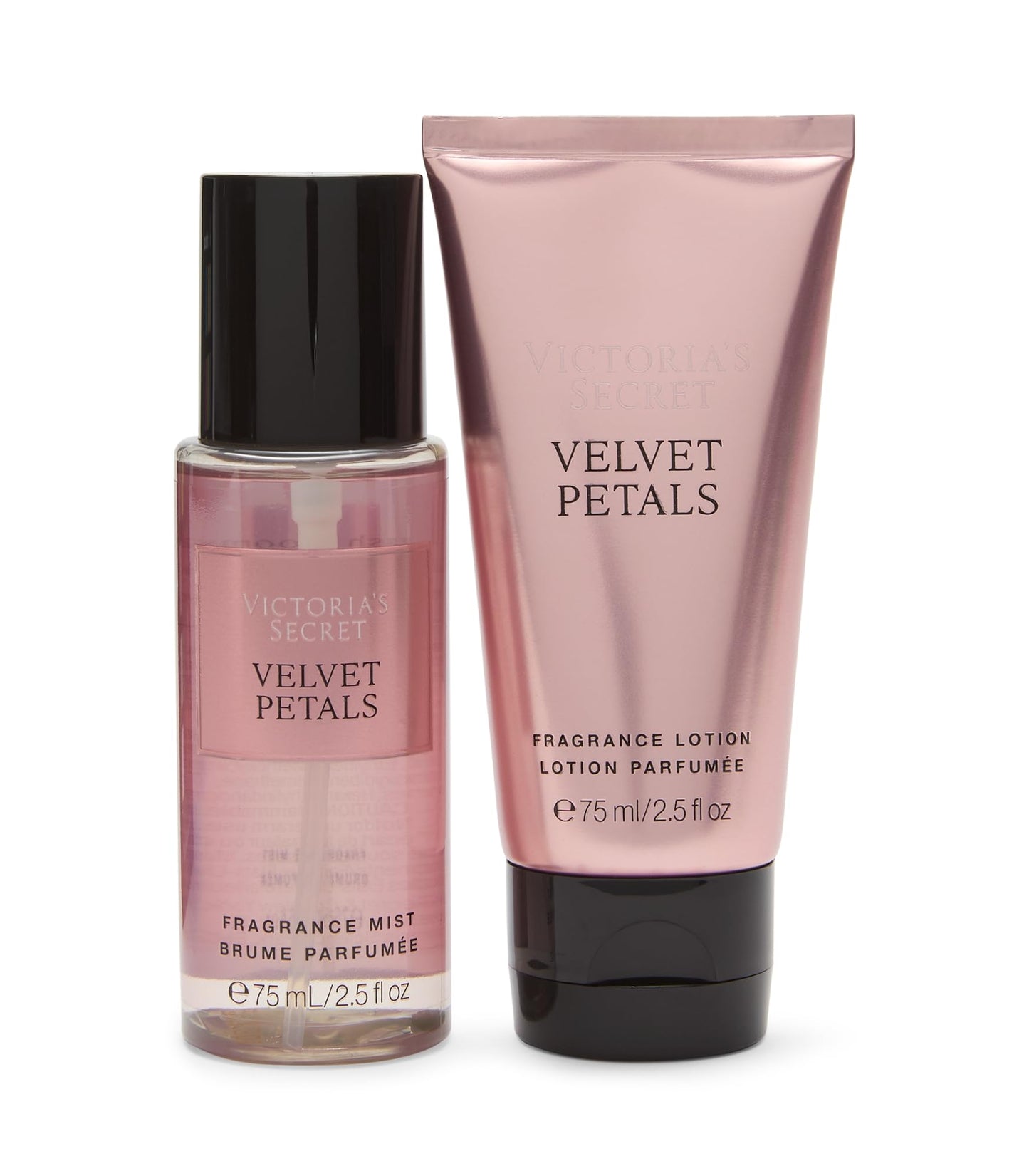 Victoria's Secret Velvet Petals 2 Piece Mini Mist & Lotion Gift Set