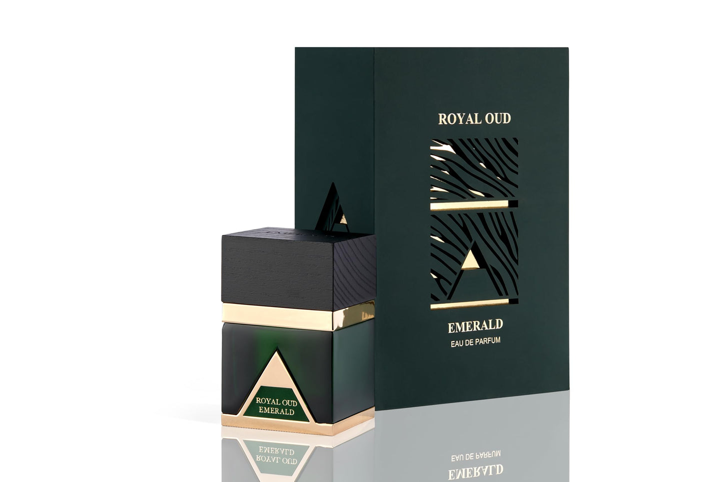 Maison GHandour Royal Oud Emerald | Luxury Perfume for Men and Women | Unisex Perfume with Notes of Cassis, Litchi, and Mandarin Orange | Oud Perfume