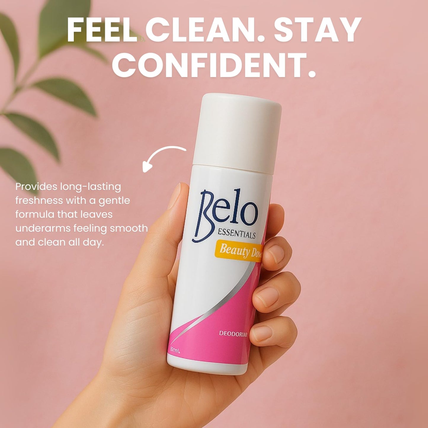 Belo Essentials Beauty Deo - Fights Underarm Problem - Anti-Perspirant Deodorant, 40ml Beauty and Personal Care Belo Essentials