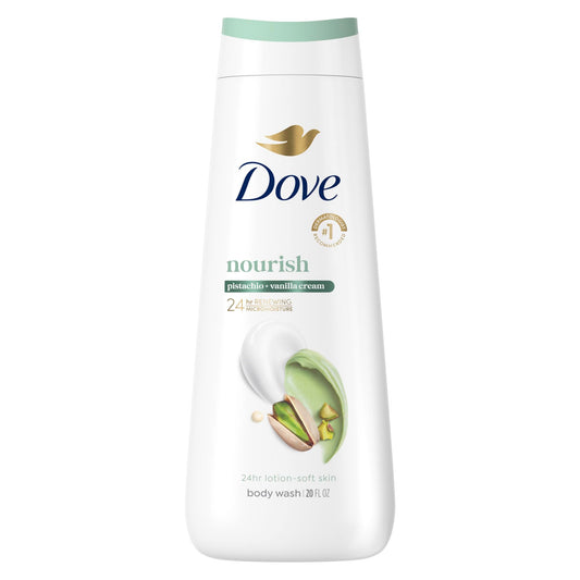Dove Hydrating Body Wash for Women Pistachio & Vanilla Cream for Hydrated & Repaired Skin 20 fl oz Beauty & Personal Care Dove