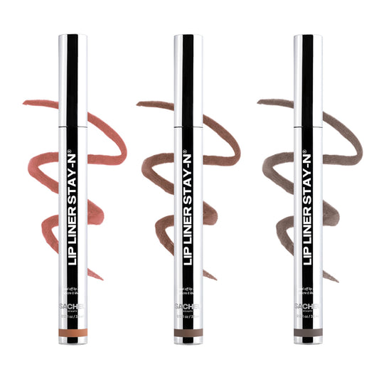 Sacheu Lip Liner STAY-N Peel Off Lip Stain - Long Lasting Waterproof Lip Tint with Hyaluronic Acid & Vitamin E - Transfer Proof Matte Finish, Vegan Beauty & Personal Care Sacheu