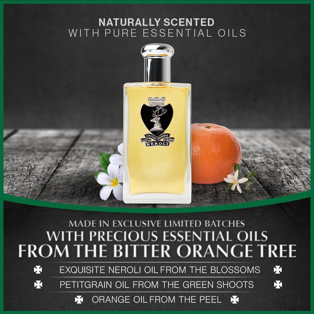 Castle Forbes KEIG Men's Cologne, 100ml | Fresh & Bold, Long-Lasting Citrus Scent w/Essential Oils | Paraben-Free, Cruelty-Free, Unapologetically