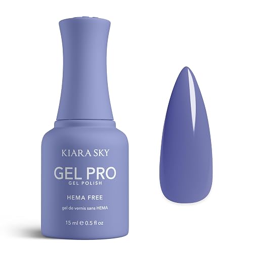 KIARA SKY Gel Pro HEMA-Free Gel Nail Polish | Full Coverage, 28+ Day Wear, Self-Leveling, UV/LED Soak-Off, 0.5 fl oz | Dawn To Earth #055 Beauty & Personal Care KIARA SKY