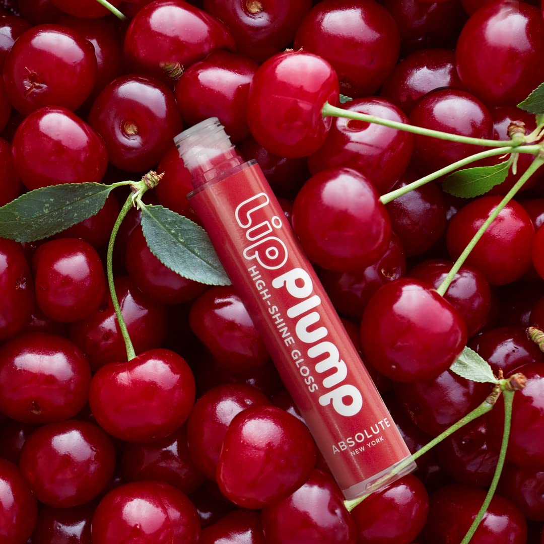 Absolute New York Lip Plump High-Shine Gloss MLPG02 Cherry