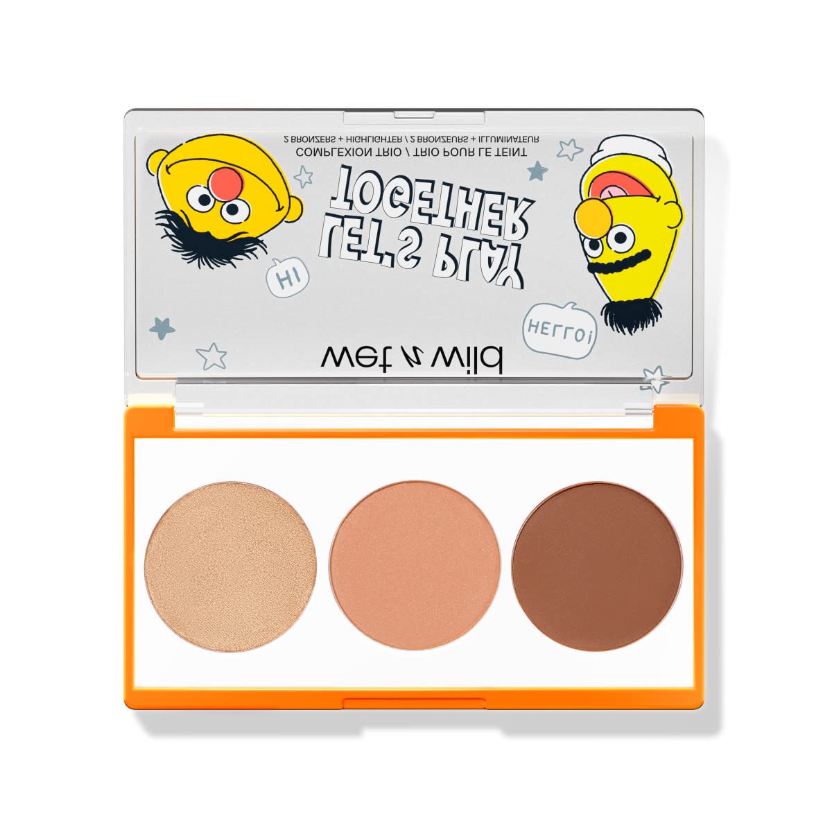wet n wild x Sesame Street, Let’S Play Together, Complexion Trio Best Buddies