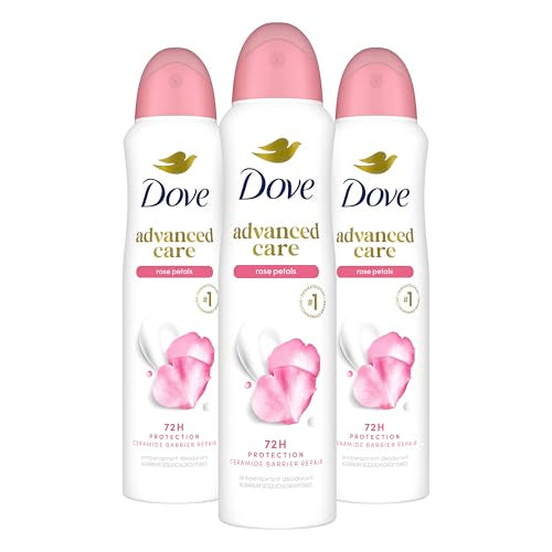 Dove Antiperspirant Deodorant Rose Petals 3.8 oz 3 Count - Amazon Vine Beauty and Personal Care Dove