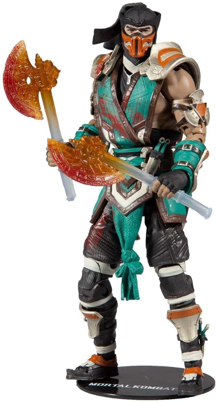 McFarlane Toys Mortal Kombat Sub Zero Bloody Frozen Over Skin 7” Action Figure, Multicolor