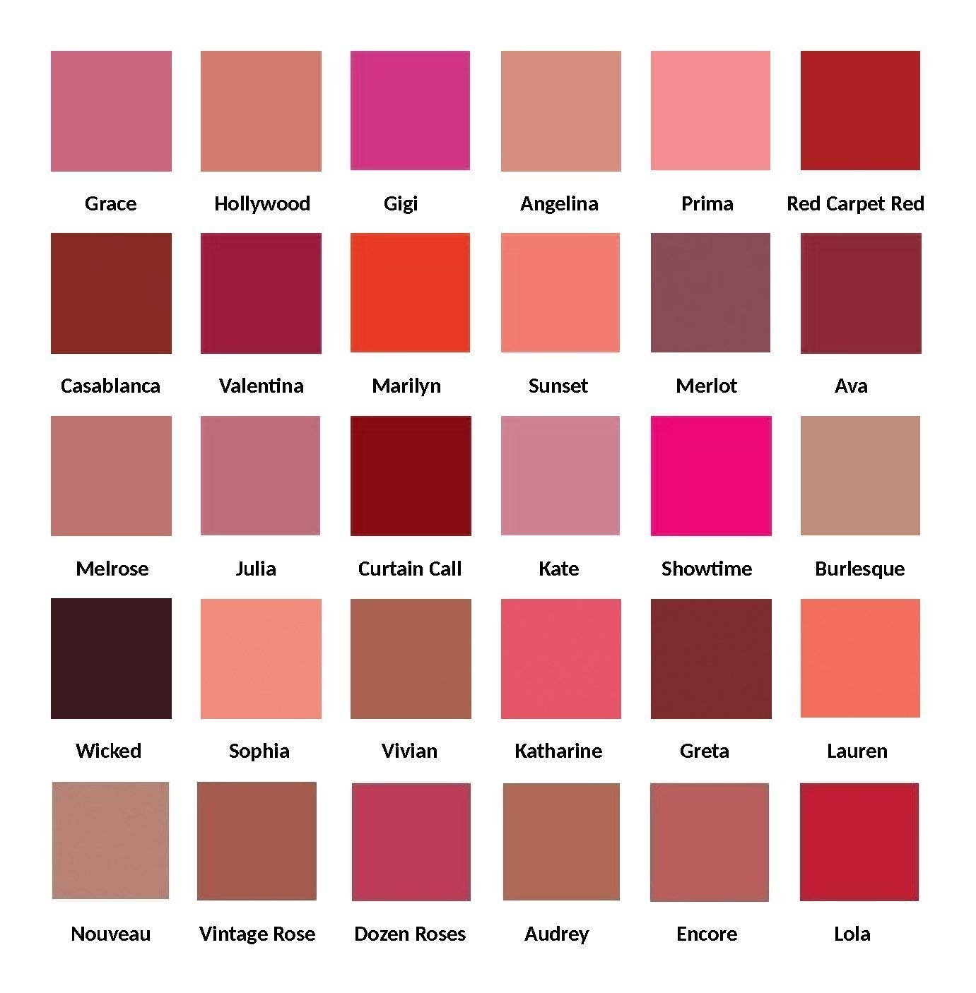 Jolie Luxury Matte Lipstick - Hydrating Creamy Formula, Paraben Free (Grace)
