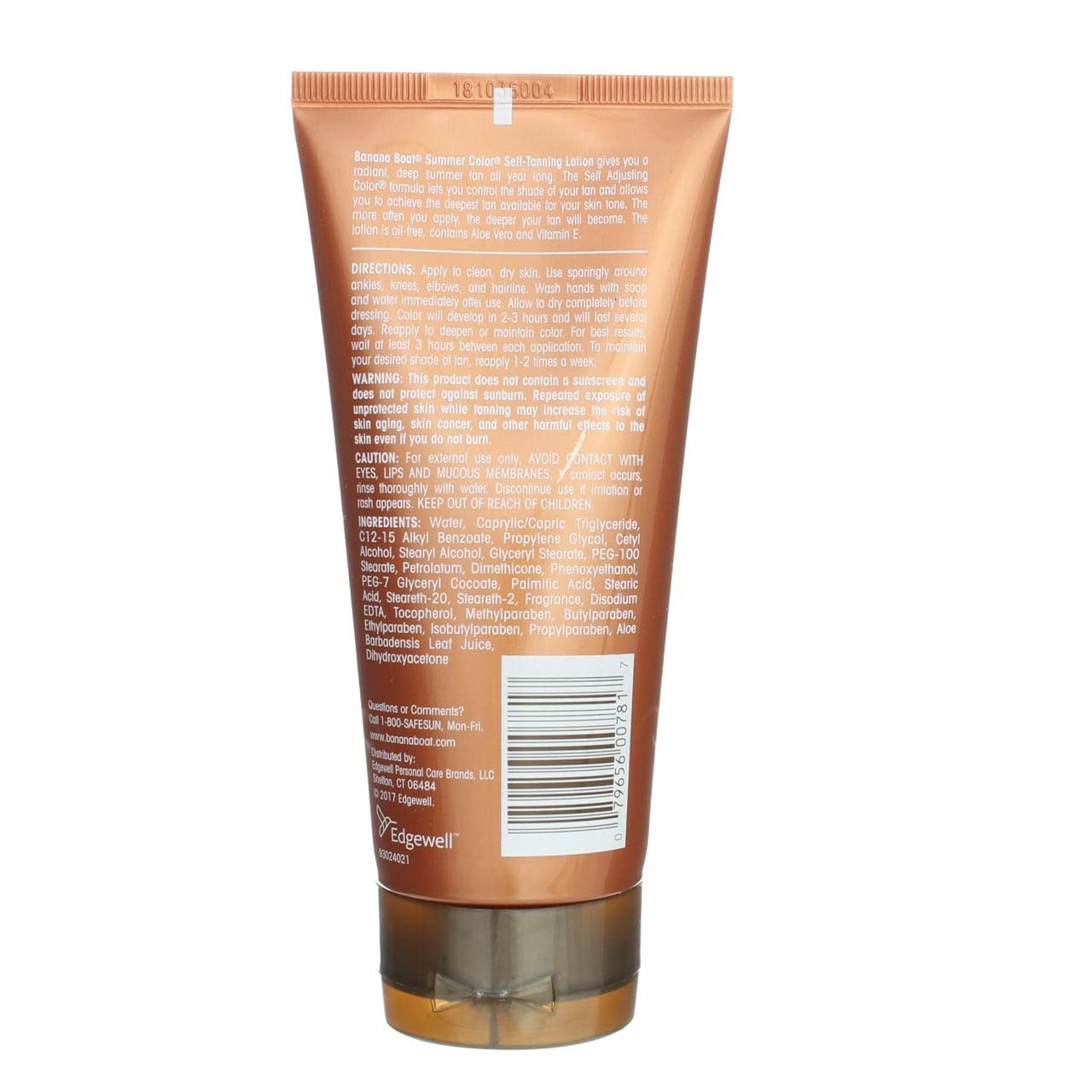 Banana Boat Sunless Tanning Lotion, Pack of 9