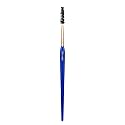 Bdellium Tools Professional Makeup Brush - Golden Triangle 733 Lash - With All Vegan and Soft Synthetic Fibers, For Applying Mascara (Blue, 1pc)