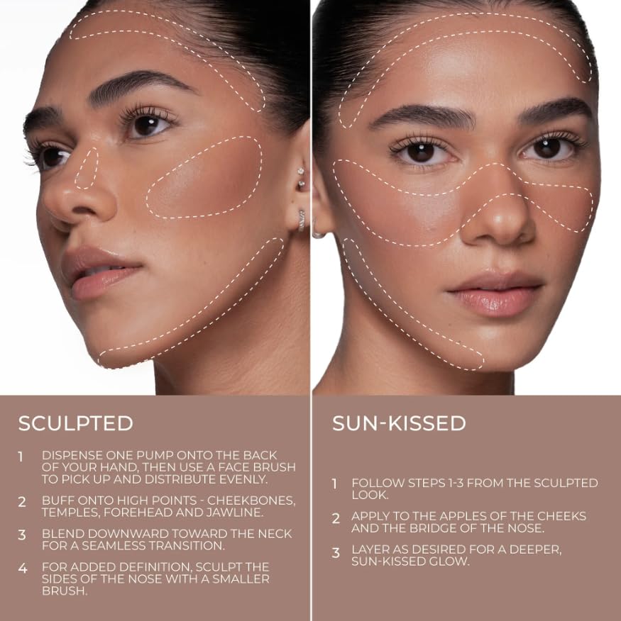 Natasha Denona HY-SCULPT LIQUID BRONZER Serum-Infused Liquid Bronzer - Drenched