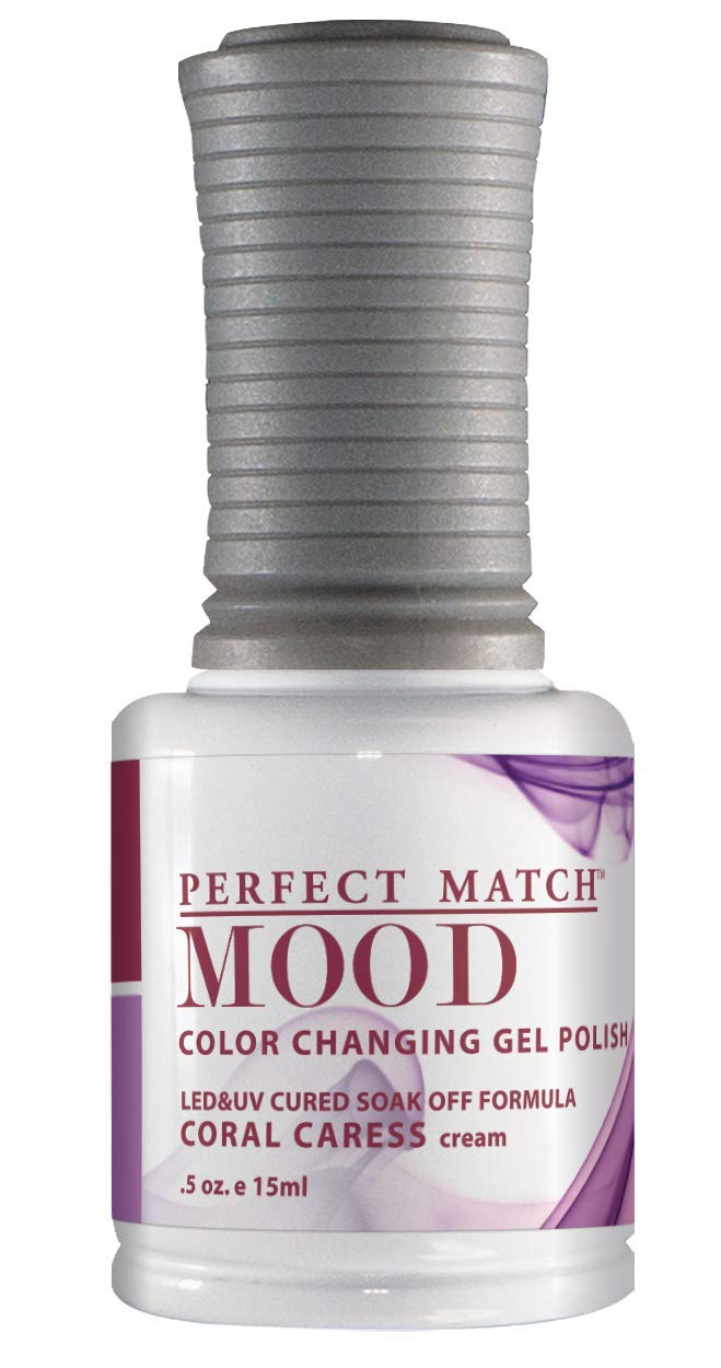 LeChat Perfect Match Mood Gel Polish, Coral Caress, 0.500 Ounce (MPMG11) Beauty & Personal Care LECHAT