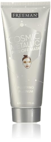 Cosmic Metallic Peel-Off Mask - Purifying Platinum by Freeman for Women - 6 oz Mask