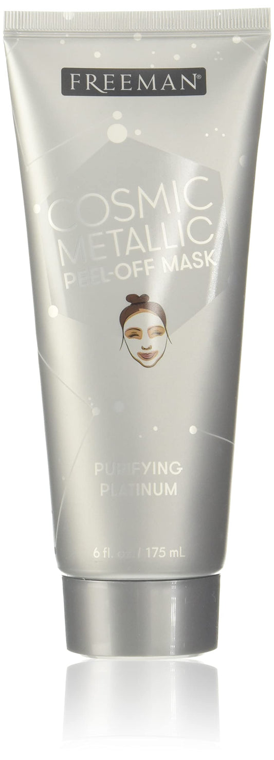 Cosmic Metallic Peel-Off Mask - Purifying Platinum by Freeman for Women - 6 oz Mask