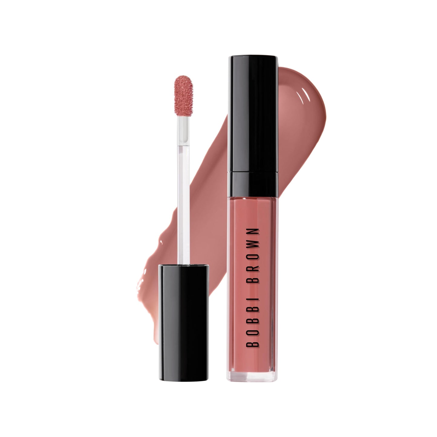 Bobbi Brown Crushed Oil-Infused Gloss | Hydrating, Non-Sticky, Tinted Lip Oil Gloss | High-Impact Shine & Comfortable Feel, 0.20 Fl Oz, Free Spirit