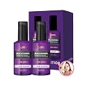 Kundal Pure Natural System, Macadamia Ultra Hair Serum, Baby Powder Scent, Only 7 Second, 100ml / 3.5 Fl Oz × 2P Set