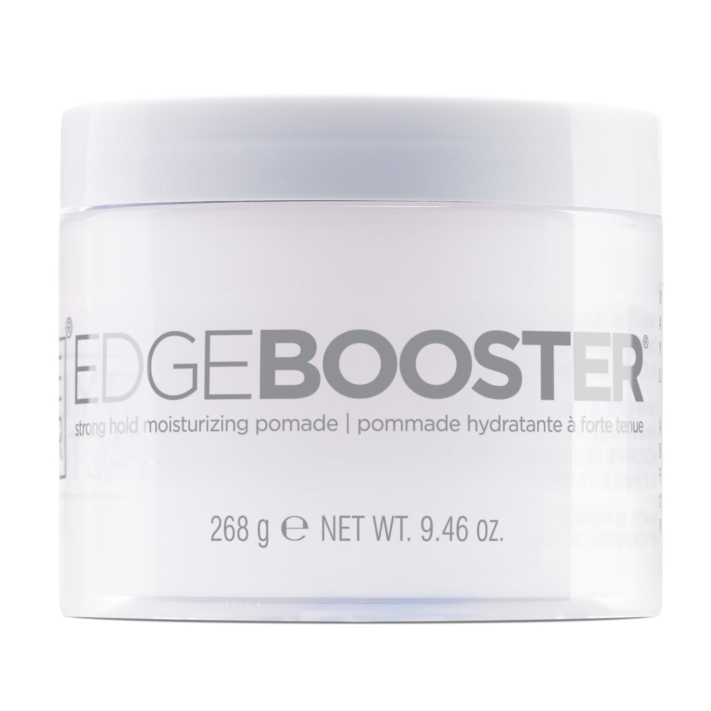 Style Factor EDGE BOOSTER Strong Hold Moisturizing Pomade - Keratin Argan & Chia Seed Oil Formulated Styling Gel for Hydration, High Shine, Edge