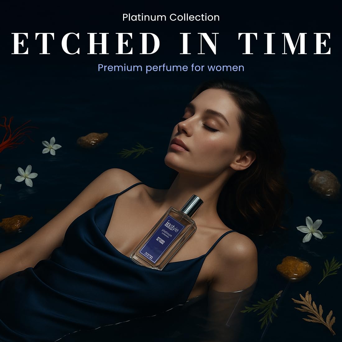Instyle Fragrances Platinum Collection Etched in Time, Inspired by MFK’s Bacarat Roug.e 540, Premium Unisex Eau de Parfum, CLEAN, Vegan, Paraben-Free Beauty & Personal Care Instyle Fragrances