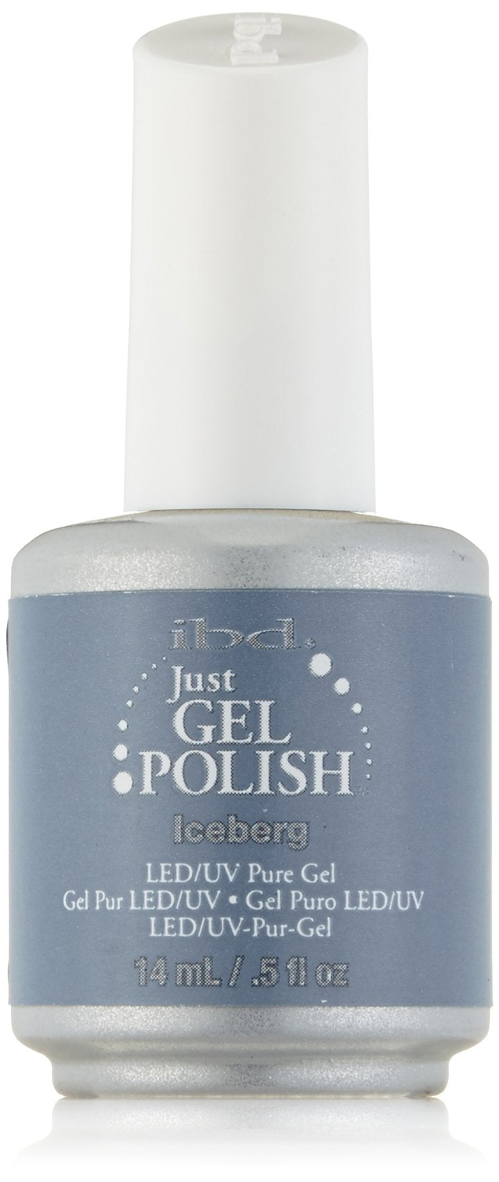 IBD Just Gel Nail Polish, Iceberg, 0.5 Fluid Ounce Beauty & Personal Care IBD