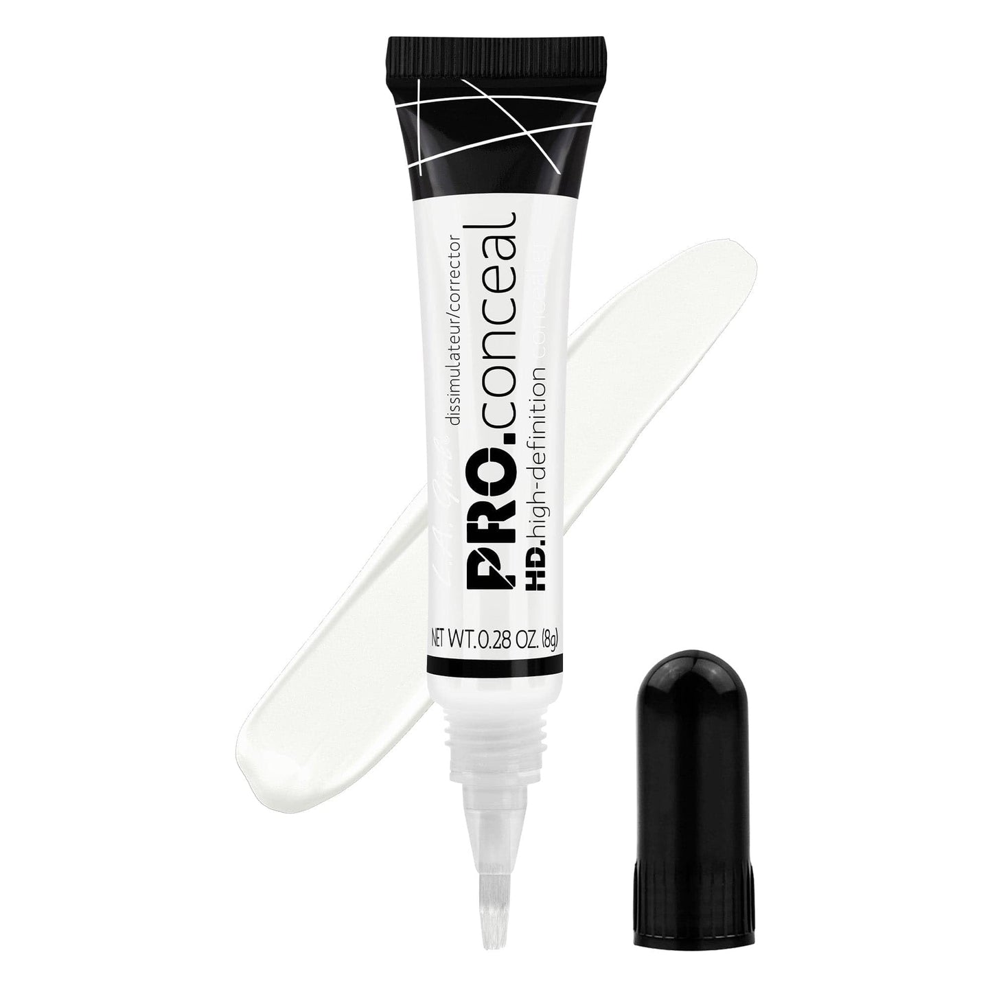 L.A. Girl Hd Pro Conceal, Flat White Corrector, 0.28 Ounce