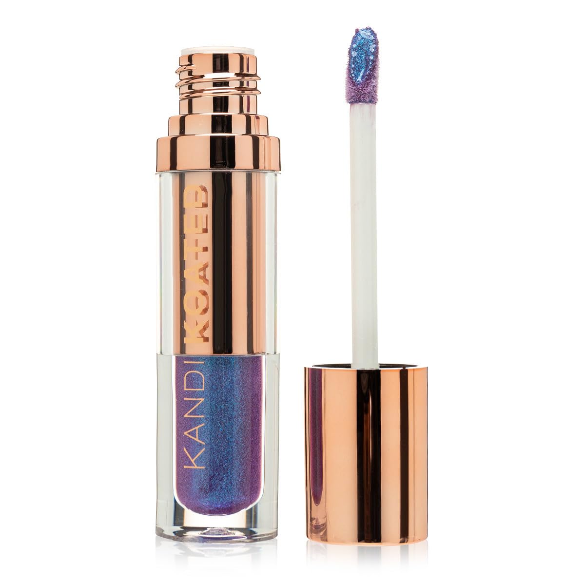 Kandi Koated Glaze Illuminating Lip Shine [Game Face] Lip Gloss | Hydrating Lip Glaze with Paraben-Free, Cruelty-Free Formula, Sheer Color | Beauty &