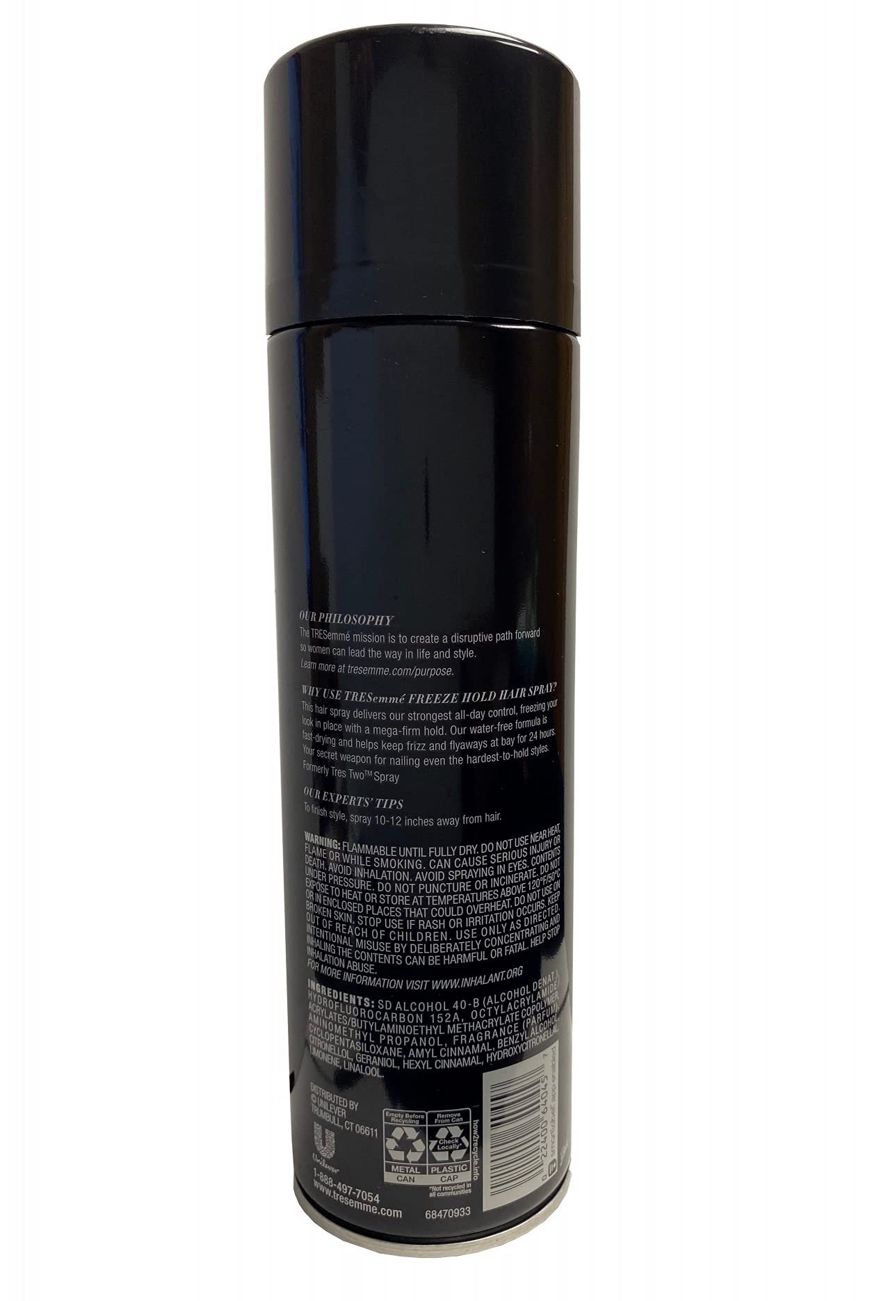 TRESemme Tres Two Hair Spray, Mega Firm Control 11 oz (Pack of 3)