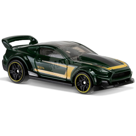Hot Wheels 2016 Then and Now Custom '15 Ford Mustang 110/250, Green