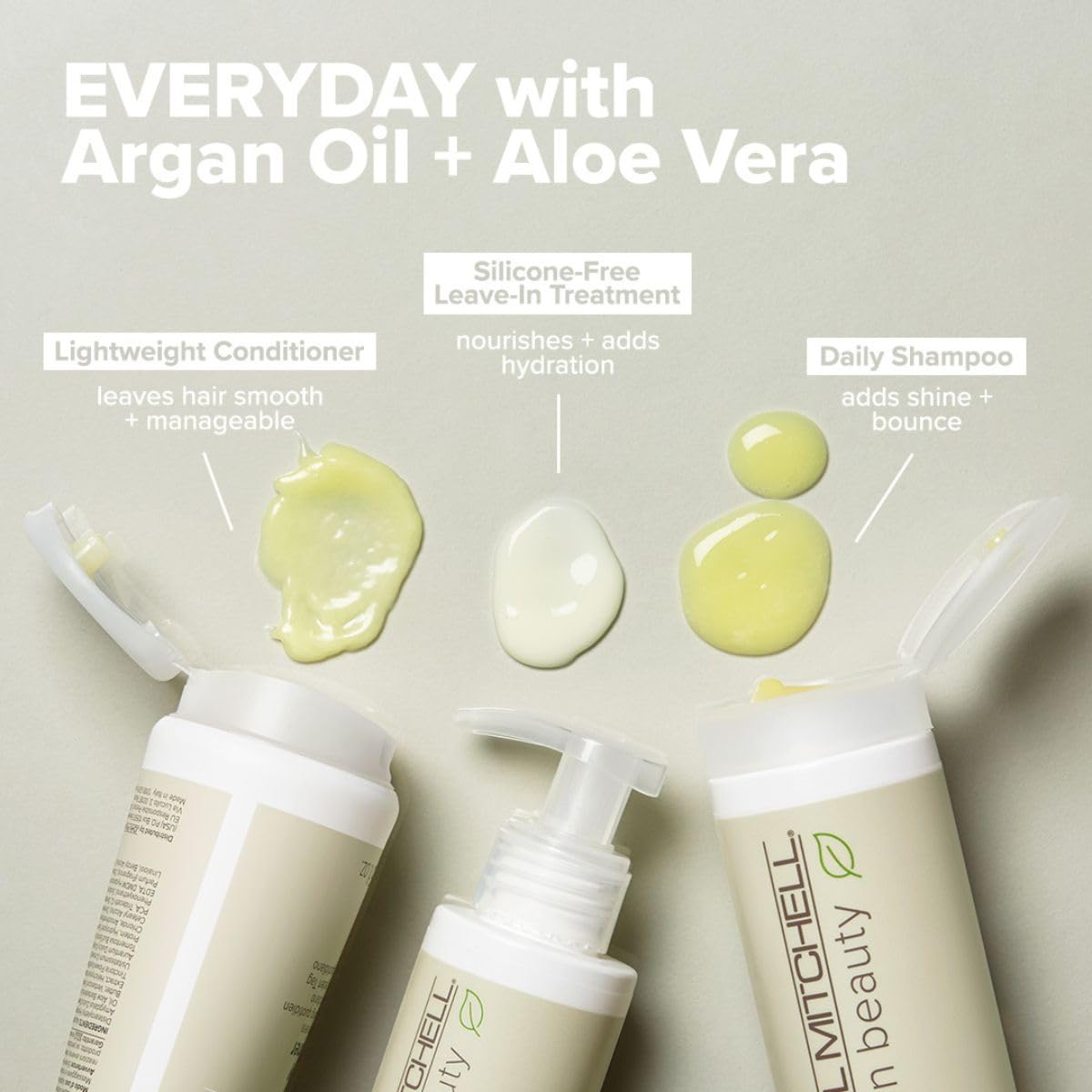 Paul Mitchell Clean Beauty Everyday Shampoo, Boosts Shine, Adds Body, For All Hair Types, 8.5 fl. oz.