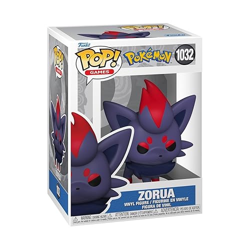 Funko Pop Games: Pokemon - Zorua - Collectable Vinyl Figure - Gift Idea - Official Merchandise - Toys for Kids & Adults - Video Games Fans - Model…