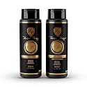 Robson Peluquero Black Toning Kit for Blonde Hair | Toning Shampoo + Hair Toner Gloss |Metallic Silver, Graphite, Steel Grey for Brassy, Bleached