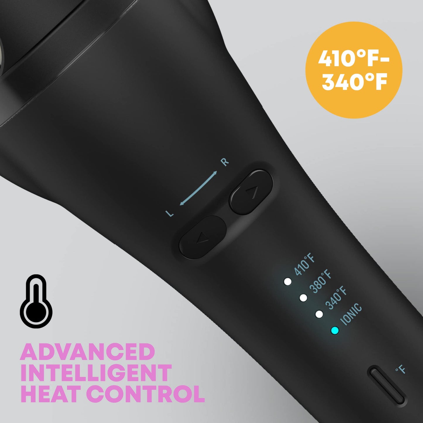 Revamp Progloss Hollywood Automatic Curling Iron - Advanced Shine Rotating Curling Iron with Hydrating Dual Ionic Jets, Ceramic Barrel Infused