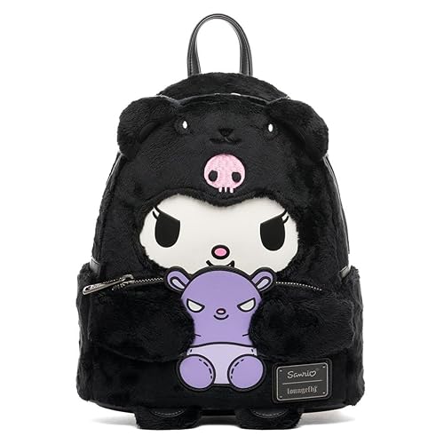 Loungefly Sanrio Kuromi Bear Cosplay Womens Backpack