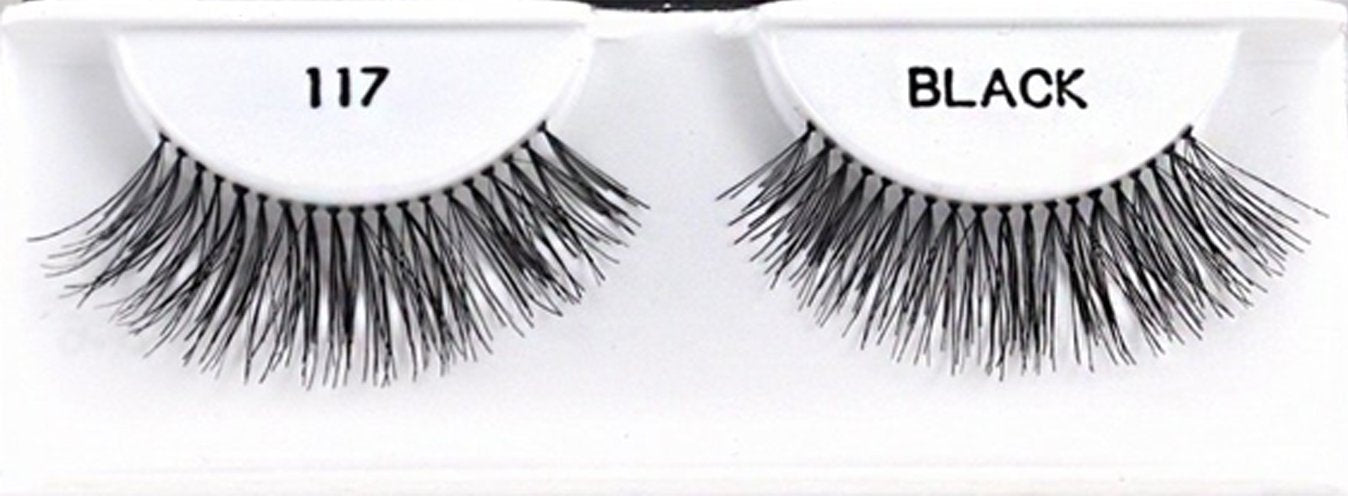 Ardell Fashion Lashes, 117 Black, 1 Pair (Pack of 3)