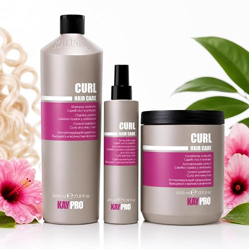 KAYPRO CURL - Curly and Wavy Hair - BIG SET, Clear